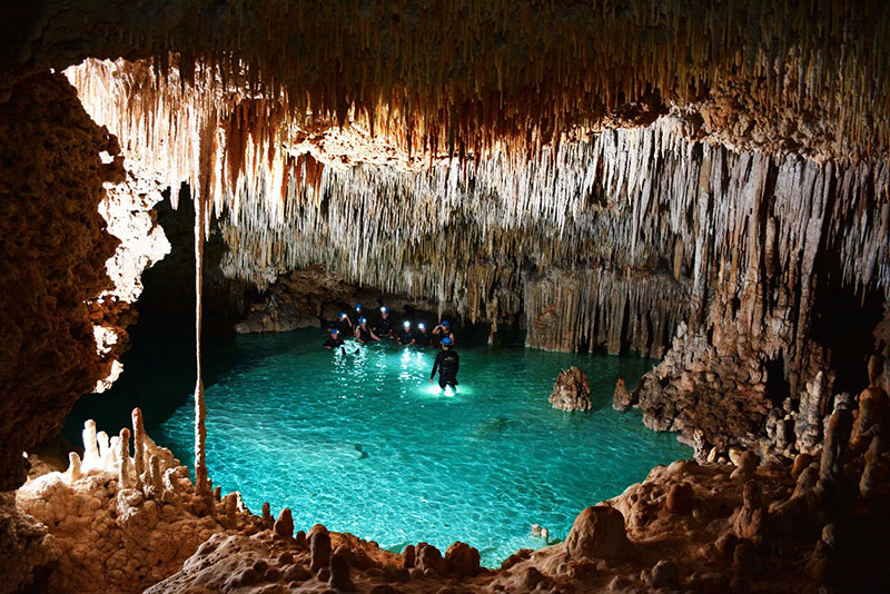 Río Secreto · cavernas y río subterráneo 1
